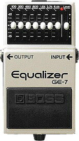 【新品】BOSS (ボス) / GE-7 Equalizer 【イコライザー】【エフェクター】【名古屋栄店】