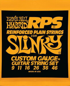 ERNiE BALL / RPS #2241 HYBRiD SLiNKY RPS H 09-46 yGLM^[zyElectric Guitar StringszyZbgzyA[j[{[zynCubhXL[zyIWzyOrangezyVhXz