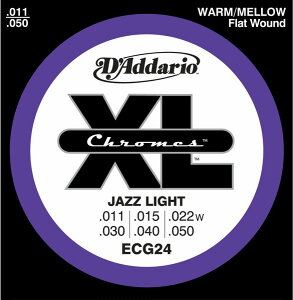 D'Addario / Chromes Flat Wound ECG24 11-50 Jazz Light yGLM^[zyElectric Guitar StringszyZbgzy__IzyDaddariozyN[YtbgEhzyWYM^[zyJazzzyWY