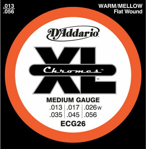D'Addario / Chromes Flat Wound ECG26 13-56 Medium yGLM^[zyElectric Guitar StringszyZbgzy__IzyDaddariozyN[YtbgEhzyWYM^[zyJazzzy~fBA