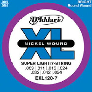 D'Addario / EXL120-7 Super Light 09-54 7-Strings yGLM^[zyElectric Guitar StringszyZbgzy__IzyDaddariozy7M^[zy7Stringszy7pzyX[p[CgzyEXL-120-7zyVhX