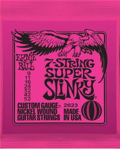 ERNiE BALL / #2623 SUPER SLiNKY 09-53 7-Strings yGLM^[zyElectric Guitar StringszyZbgzyA[j[{[zyX[p[XL[zysNzyPinkzy7M^[zy7stringszy7pzy