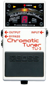 BOSS / Chromatic Tuner TU-3 �y�{�X�z�y�N���}�`�b�N�`���[�i�[�z�yTU3�z�y�V�h�X�z