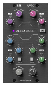 Solid State Logic (SSL) / 500 Series Ultraviolet Stereo EQ【お取り寄せ商品】【PNG】
