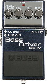 【あす楽対象商品】【純正ACアダプタープレゼント】 BOSS / BB-1X BASS DRIVER 【PNG】《イシバシオリジナル特典付き！/+bossiboriset2》