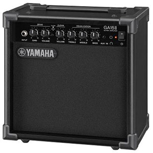 ご自宅練習用として最適なギターアンプ あす楽対象商品 YAMAHA GA15II ギター用アンプ 15W出力 ヤマハ +2307117130001》 初心者 70％以上節約 入門 最大65%OFFクーポン YRK GA15 《特典つき