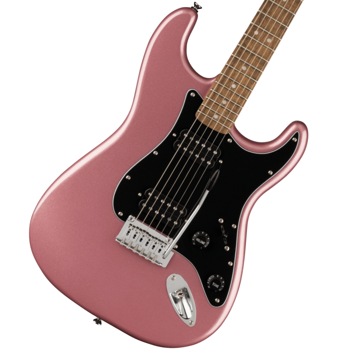 【タイムセール：30日12時まで】Squier by Fender / Affinity Series Stratocaster HH Laurel Fingerboard Black Pickguard Burgundy Mist【YRK】《NUXヘッドホンアンププレゼント！/+6936257204080》 エレキギター
