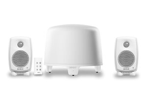 GENELEC WFlbN / G One + F One HOME SET WH (zCg) Home Audio Systemsy񂹏iz