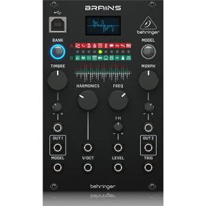 BEHRINGER ベリンガー / BRAINS デジタルマルチエンジンオシレーターモジュール【お取り寄せ商品】 【PNG】