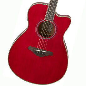 《WEBSHOPクリアランスセール》【在庫有り】 YAMAHA / FSC-TA RR (ルビーレッド) ヤマハ トランスアコースティック アコギ エレアコ 《+4582600680067》 《単三電池付属/+4904530026065》【PNG】