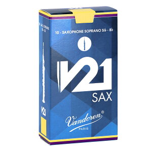 Vandoren / ソプラノサックス リード V21 バンドレン 10枚入 2 1/2 (ノナカ正規品)