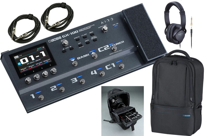 楽天市場】BOSS / GX-100+CB-BU10 Utility Gig Bag SET [ヘッドフォン 