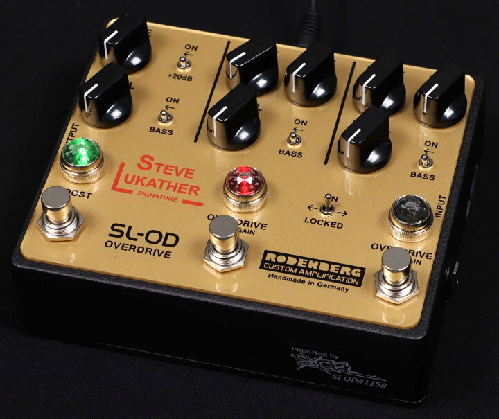 楽天市場】RODENBERG / SL-OD Steve Lukather Signature Overdrive 