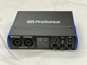 PreSonus �v���\�i�X / Studio 24c USB Type-C �I�[�f�B�I/MIDI�C���^�[�t�F�[�X�y�f���g�p�����z�yPNG�z