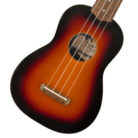 Fender / Venice Soprano Uke Walnut Fingerboard 2-Color Sunburst フェンダー[ソプラノウクレレ]【YRK】