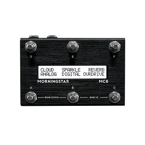 Morningstar FX / MC6 MKII Fully Programmable MIDI Controller w/ 6 Switches, 2 OMNIPORTS MIDItbgRg[[yKizyPNGz