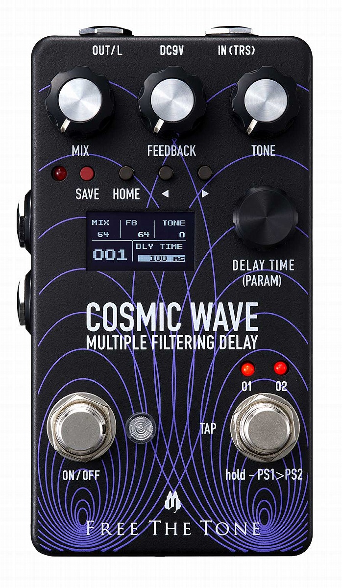 Free The Tone / CW-1Y COSMIC WAVE Multiple Filtering Delay フリーザトーン ディレイのサムネイル