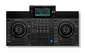 DENON DJ / SC LIVE 4 オールインワン型スタンドアローン DJ コントローラー《納期別途ご案内》【PNG】