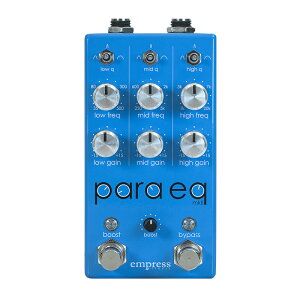 Empress Effects / ParaEQ MKII EQ w/Boost Pedal �p�����g���b�N �C�R���C�U�[ �G���v���X �y�������K�i�z