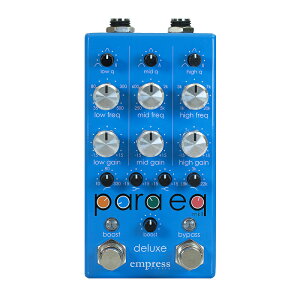 Empress Effects / ParaEQ MKII Deluxe EQ w/Boost Pedal (Deluxe Version) �p�����g���b�N �C�R���C�U�[�y�������K�i�z