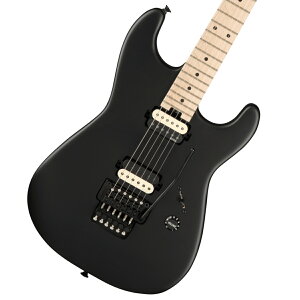 《WEBSHOPクリアランスセール》Charvel / Jim Root Signature Pro-Mod San Dimas Style 1 HH FR M Maple Fingerboard Satin Black シャーベル【PNG】