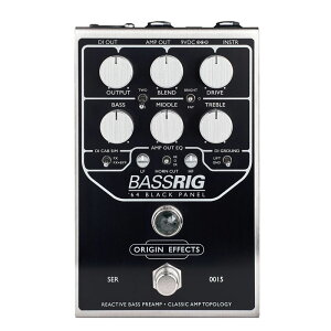 ORIGIN EFFECTS / BassRIG ’64 Black Panel ベース プリアンプ ベース用プリアンプ【国内正規品】【PNG】