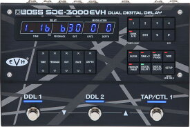 【あす楽対象商品】BOSS / SDE-3000EVH Dual Digital Delay ディレイ SDE3000EVH ボス BOSS EVH Eddie Van Halen【YRK】