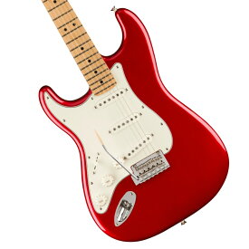 《WEBSHOPクリアランスセール》Fender / Player Stratocaster Left-Handed Maple Fingerboard Candy Apple Red フェンダー [2023 NEW COLOR][左利き用モデル]《+4582600680067》【PNG】