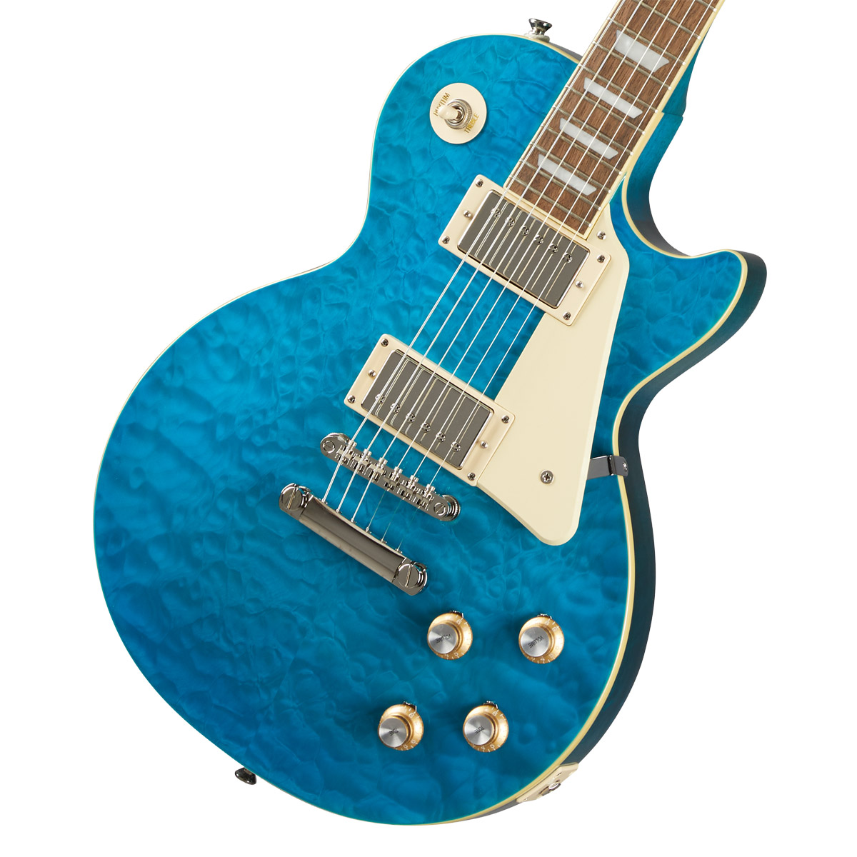 Epiphone / Les Paul Standard 60s Quilt Top Translucent Blue [Exclusive  Model] エピフォン レス ポール【YRK】《+4582600680067》《Ernie Ballギター弦3Setプレゼント 