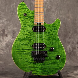 《WEBSHOPクリアランスセール》EVH / Wolfgang Standard QM Baked Maple Fingerboard Transparent Green イーブイエイチ【3.30kg】[S/N ICE2202130]【PNG】《+4582600680067》