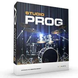 XLN Audio / Addictive Drums 2: Studio Prog ADpak【ダウンロード版メール納品 代引不可】【PNG】