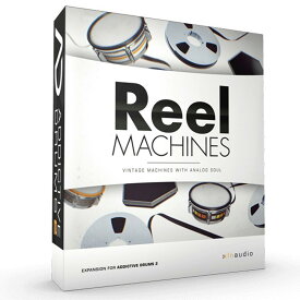 XLN Audio / Addictive Drums 2: Reel Machines ADpak【ダウンロード版メール納品 代引不可】【PNG】