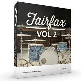 XLN Audio / Addictive Drums 2: Fairfax Vol. 2 ADpak【ダウンロード版メール納品 代引不可】【PNG】