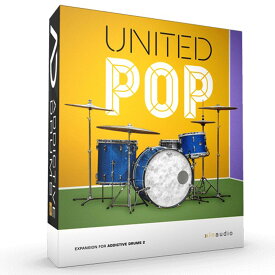 XLN Audio / Addictive Drums 2: United Pop ADpak【ダウンロード版メール納品 代引不可】【PNG】
