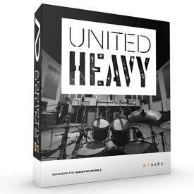 XLN Audio / Addictive Drums 2: United Heavy【ダウンロード版メール納品 代引不可】【PNG】