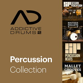 XLN Audio / Addictive Drums 2: Percussion Collection【ダウンロード版メール納品 代引不可】【PNG】