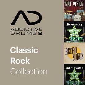 XLN Audio / Addictive Drums 2: Classic Rock Collection【ダウンロード版メール納品 代引不可】【PNG】