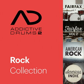 XLN Audio / Addictive Drums 2: Rock Collection【ダウンロード版メール納品 代引不可】【PNG】