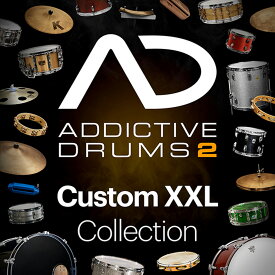 XLN Audio / Addictive Drums 2: Custom XXL Collection【ダウンロード版メール納品 代引不可】【PNG】
