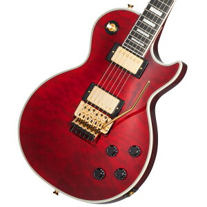 Epiphone / Alex Lifeson Les Paul Custom Axcess Quilt Ruby AbNX Ct\ bVyYRKz