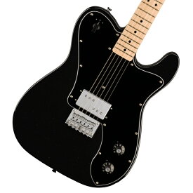 《WEBSHOPクリアランスセール》Squier by Fender / Paranormal Esquire Deluxe Maple Fingerboard Black Pickguard Metallic Black スクワイヤー《+4582600680067》【PNG】