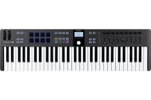 Arturia A[gA / KeyLab Essential 61 mk3 Black jo[TMIDI Rg[[yPNGz