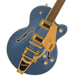 《WEBSHOPクリアランスセール》Gretsch / G5655TG Electromatic Center Block Jr. Single-Cut with Bigsby and Gold Hardware Laurel Fingerboard Cerulean Smoke《+4582600680067》【PNG】