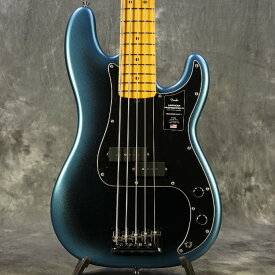 《WEBSHOPクリアランスセール》Fender/ American Professional II Precision Bass V Maple Dark Night 5弦ベース【3.96kg/2023年製】[US23034487](OFFSALE)【PNG】