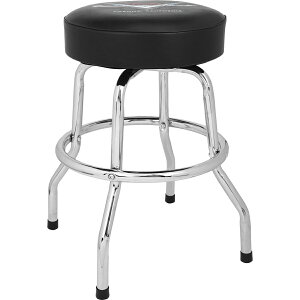 Fender / Custom Shop Chevron Logo Barstool Black/Chrome 24" tF_[yYRKz