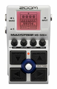 y݌ɗLE[\zyIC[U[o^ňS3NԐiۏ؁zZOOM / MS-50G+ MultiStomp Guitar Pedal }`GtFN^[ Y[ Xgv{bNXyPNGz
