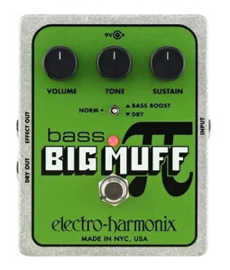 electro-harmonix / Bass Big Muff Pi Distortion/Sustainer �x�[�X�p �r�b�O�}�t�y�������K�i�z�yYRK�z