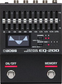 【あす楽対象商品】【純正ACアダプタープレゼント】BOSS / EQ-200 グラフィックイコライザー【PTNB】《イシバシオリジナル特典付き！/+bossiboriset2》