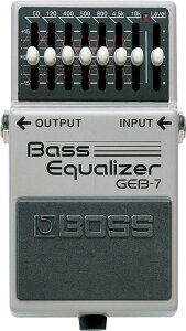 �y���S�̒���5�N�ۏ؁zBOSS / GEB-7 Bass Equalizer �x�[�X�p �C�R���C�U�[ �{�X GEB7 �x�[�X �G�t�F�N�^�[�yYRK�z�yPTNB�z
