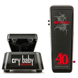 �s�A���v�E�G�t�F�N�^�[�Z�[���i�t�y���胂�f���zJim Dunlop / AK95MMXXIV SEPULTURA 40TH ANNIVERSARY CRY BABY WAH ���E�y�_�� �W���_�����b�v�yPNG�z